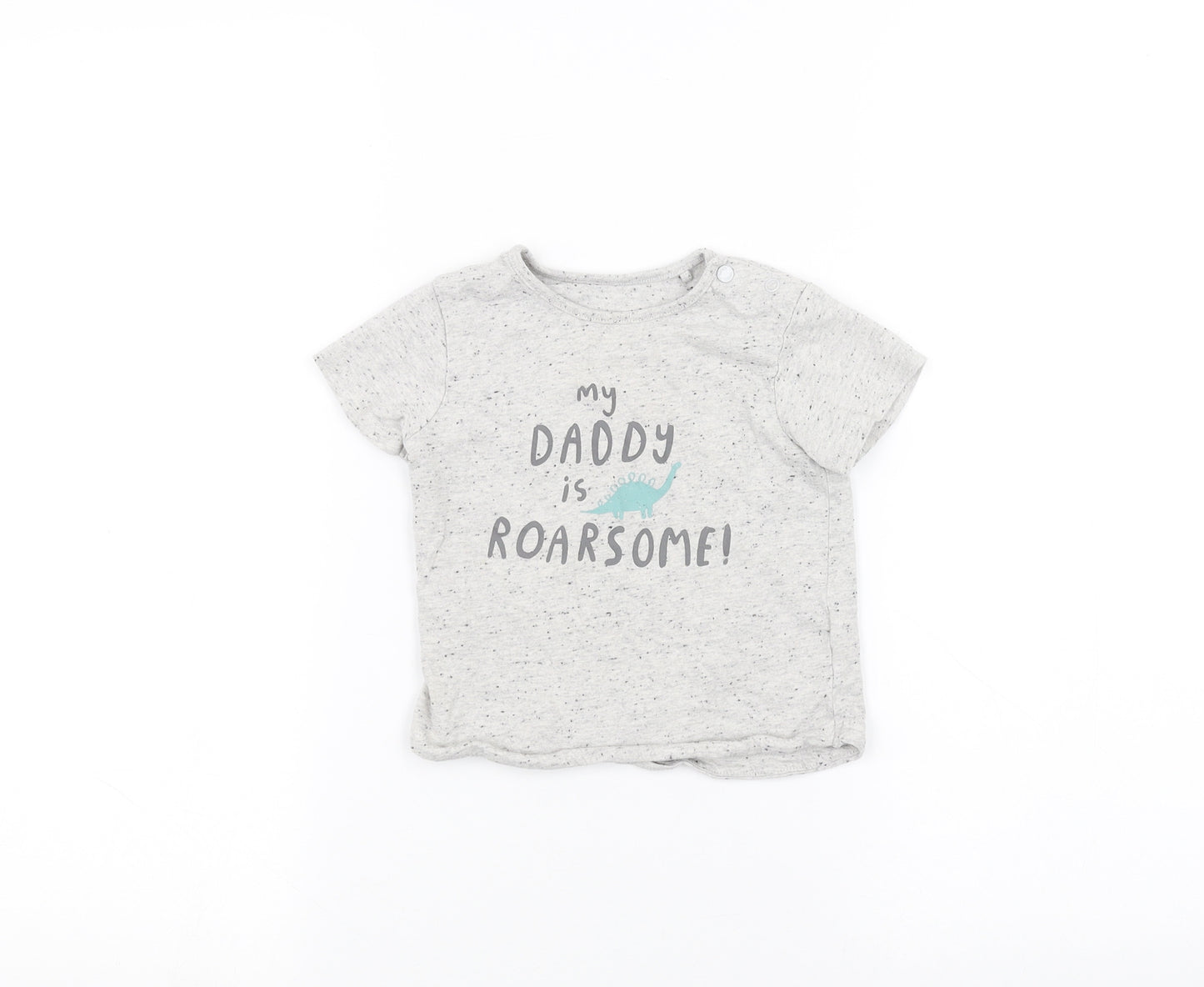 TU Baby Grey   Basic T-Shirt Size 12-18 Months