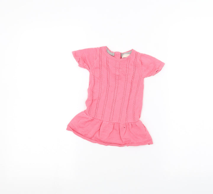 BHS Baby Pink Basic T-Shirt Size 3-6 Months