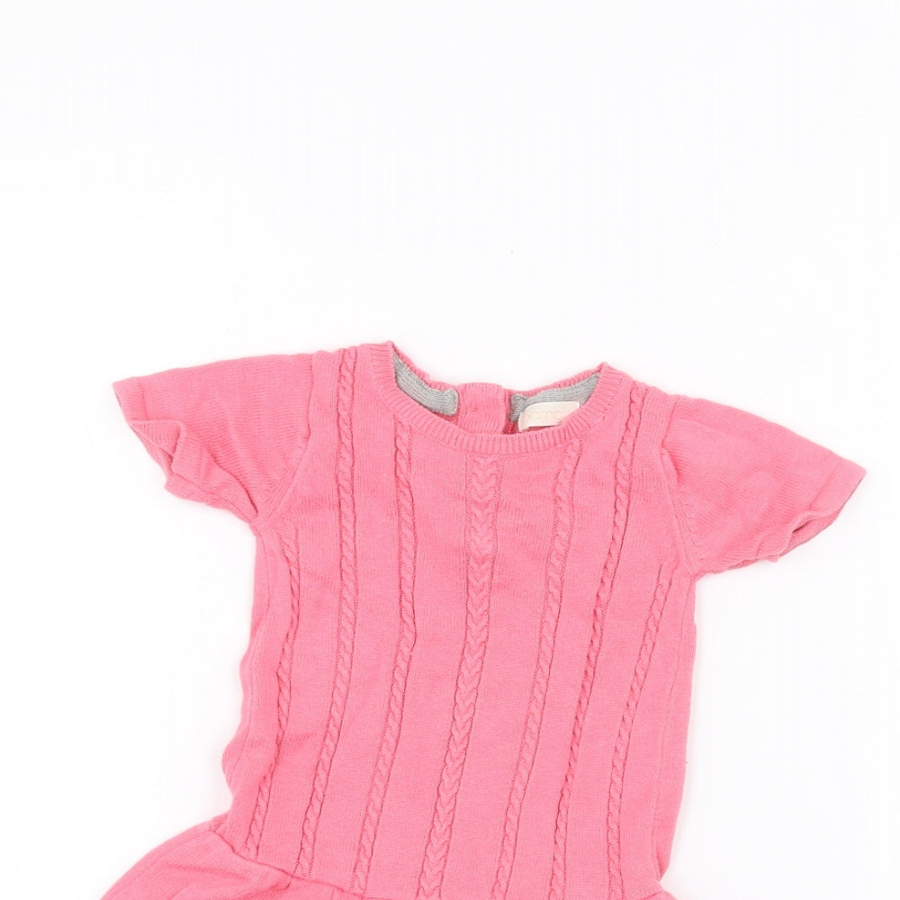 BHS Baby Pink   Basic T-Shirt Size 3-6 Months