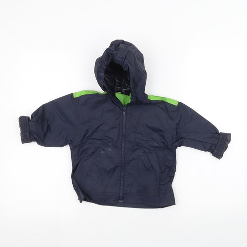 Mothercare Baby Blue   Rain Coat Coat Size 12-18 Months