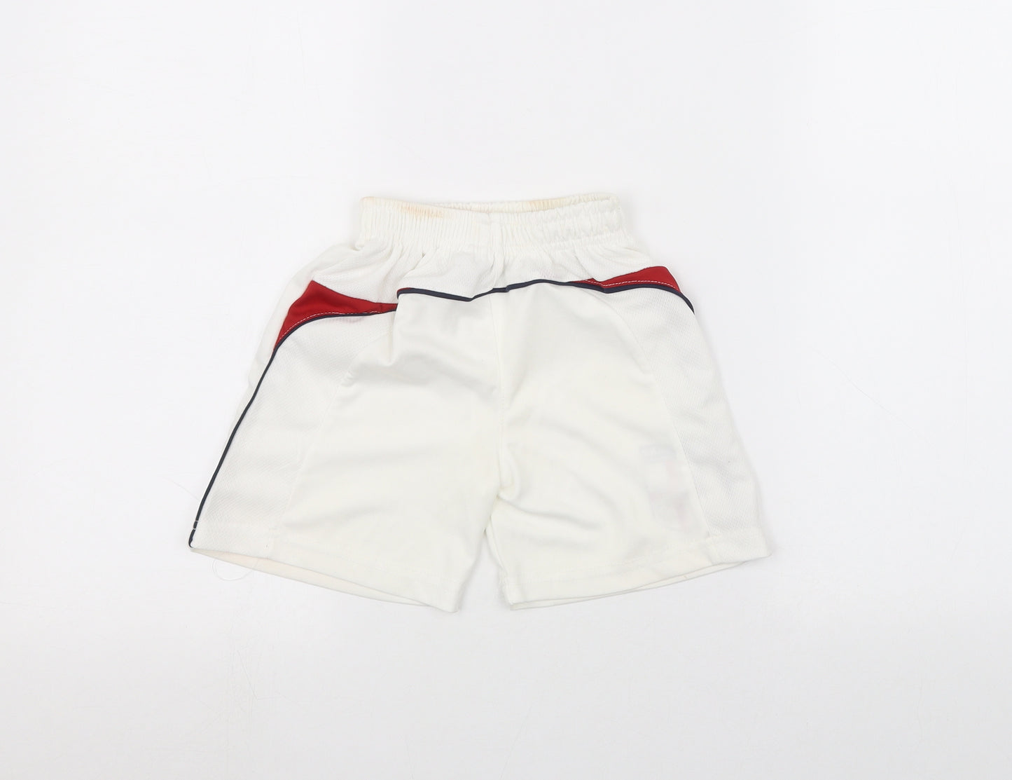 Protonic Boys White   Sweat Shorts Size 3-4 Years - England
