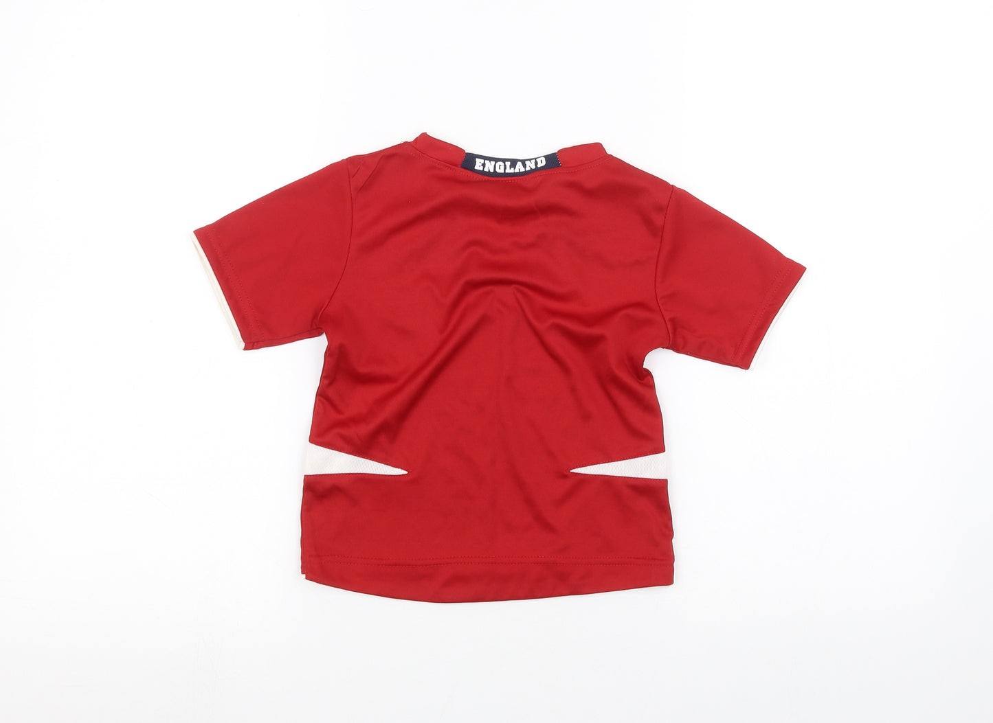 Protonic england Boys Red   Basic T-Shirt Size 3-4 Years  - England