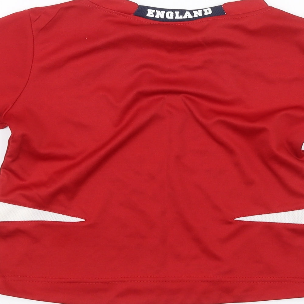 Protonic england Boys Red   Basic T-Shirt Size 3-4 Years  - England