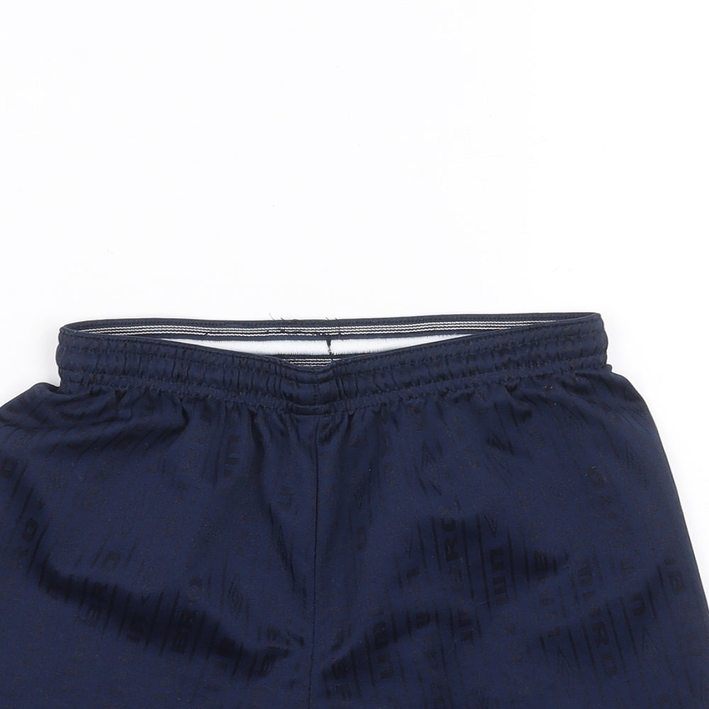 Umbro Boys Blue   Sweat Shorts Size 9 Years