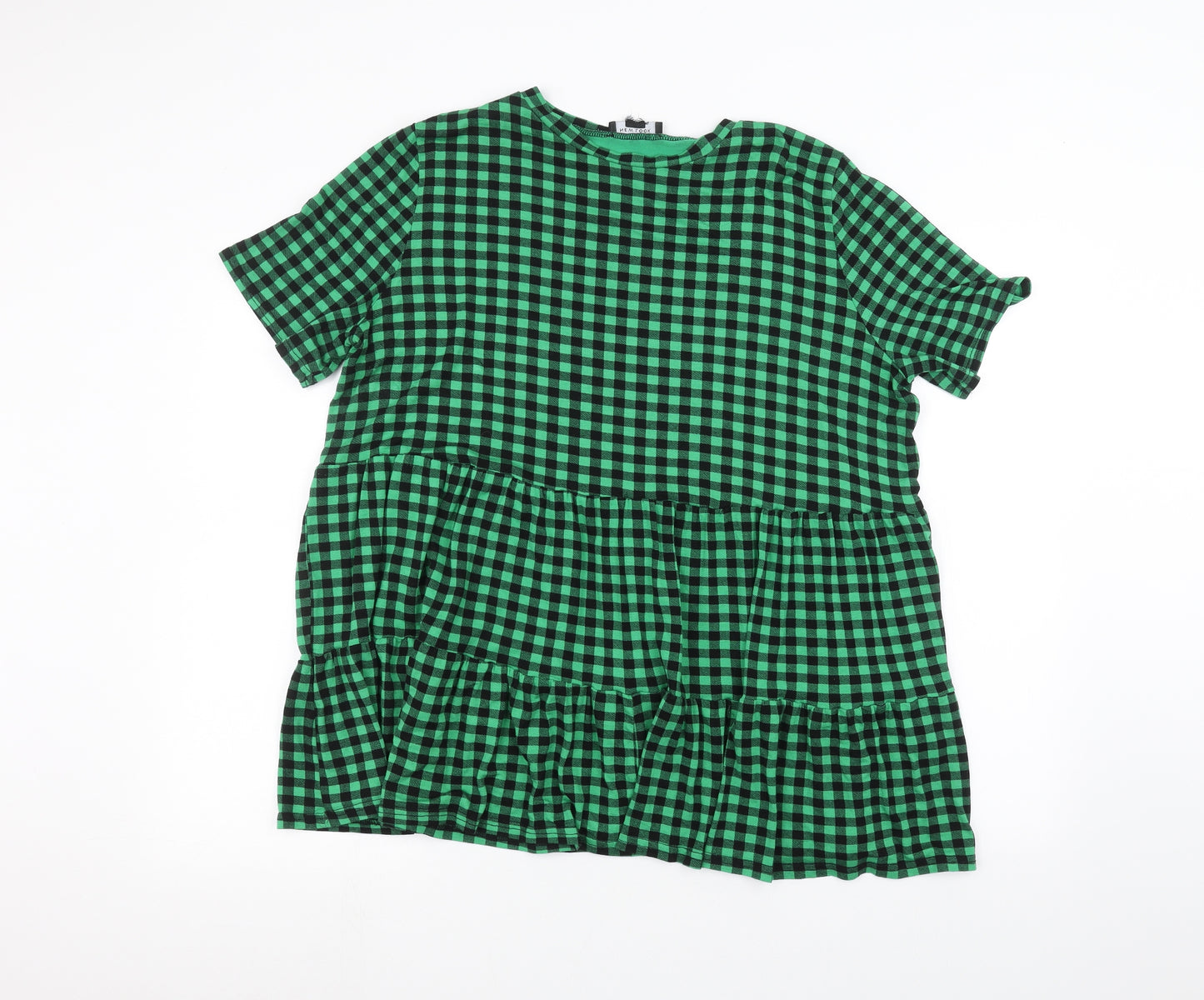 New Look Womens Green   Basic T-Shirt Size 20