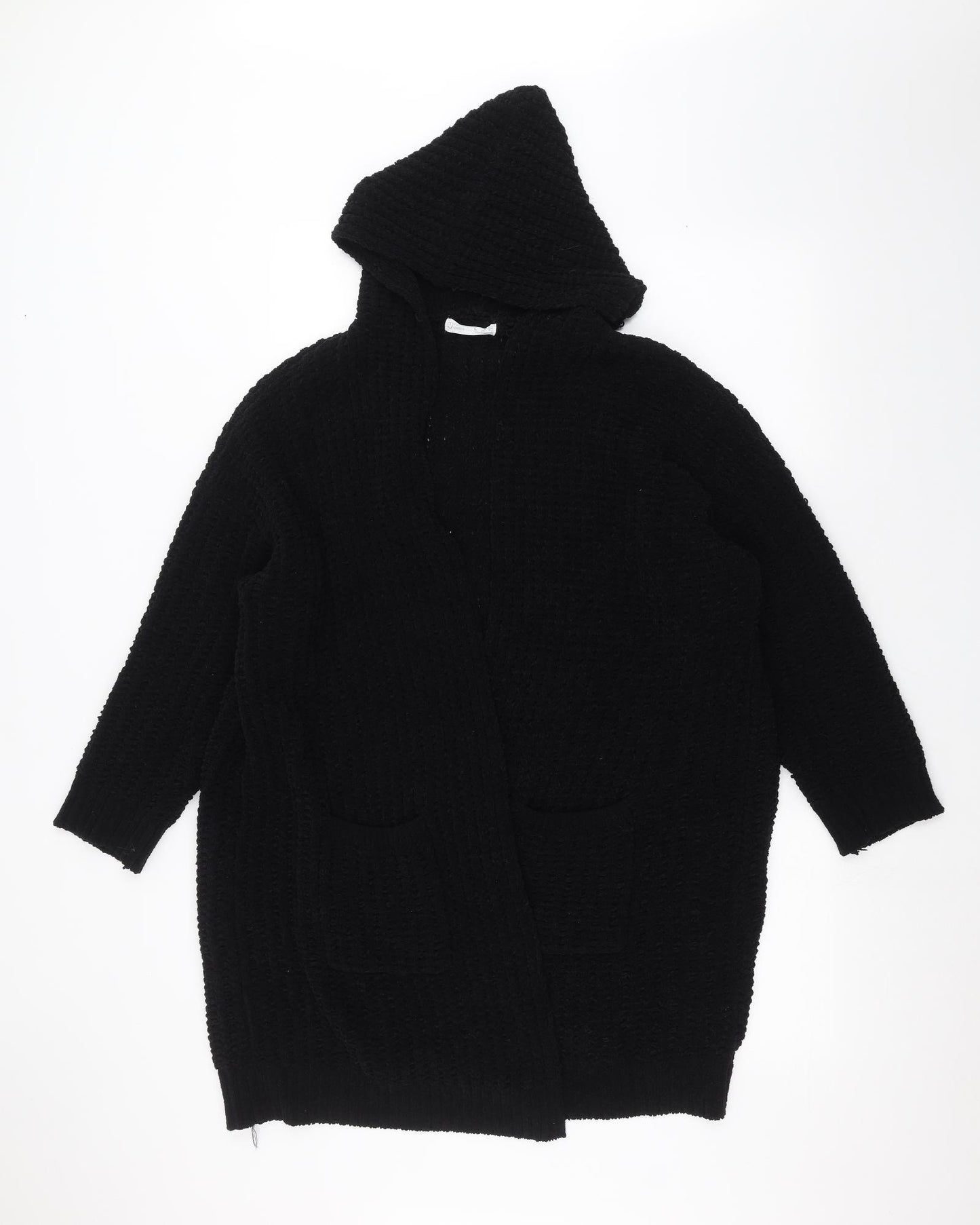 Primark Womens Black   Jacket Coatigan Size L