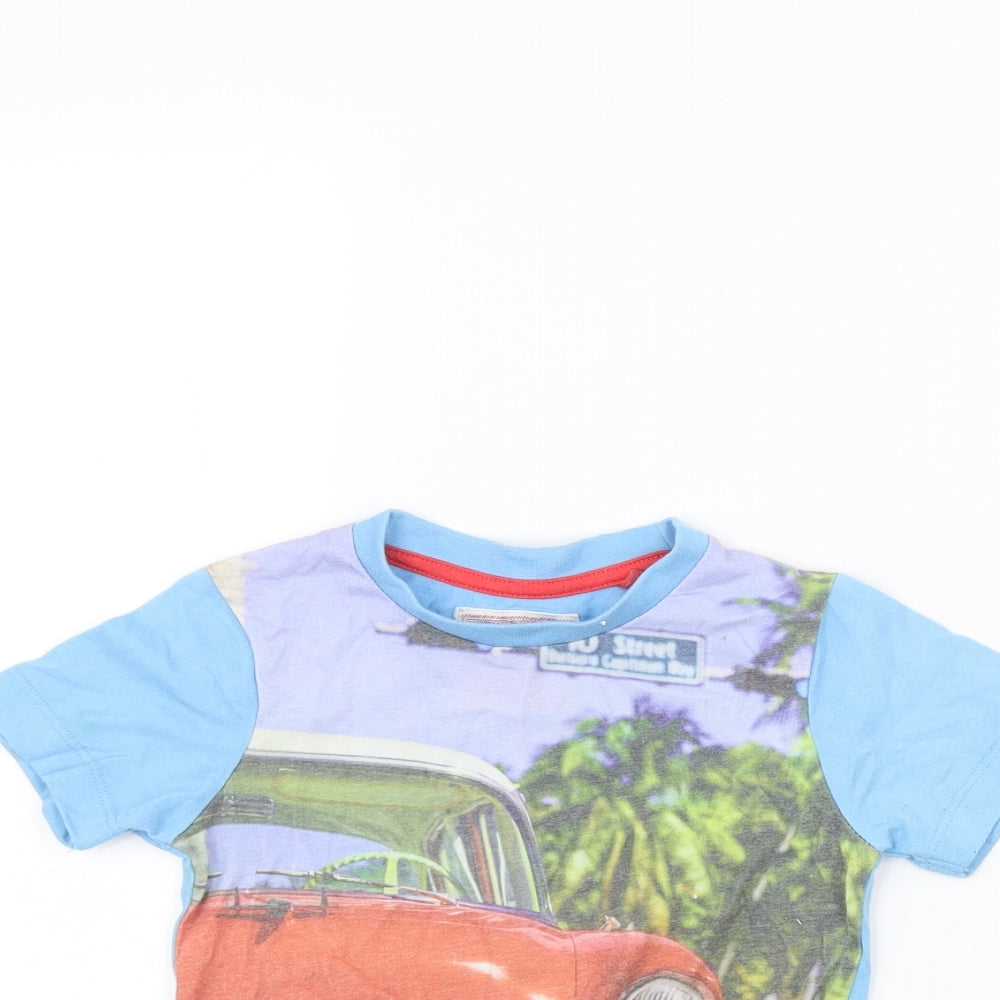 TU Baby Blue   Basic T-Shirt Size 9-12 Months