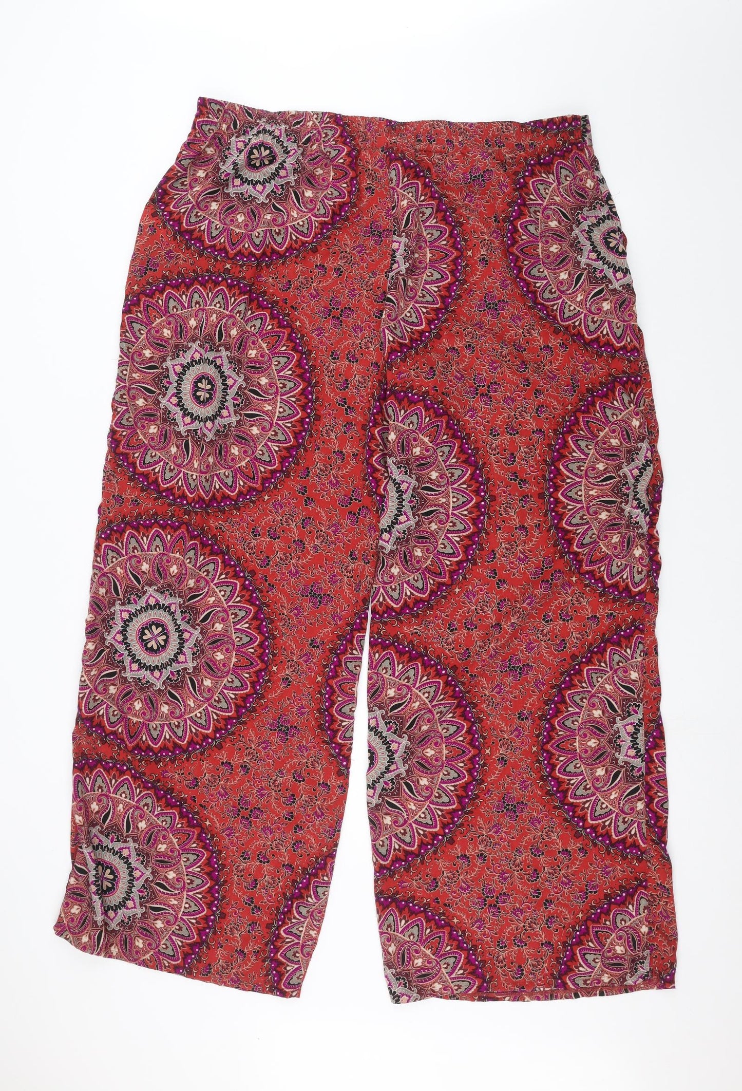 Atmosphere Womens Red   Trousers  Size 20 L28 in