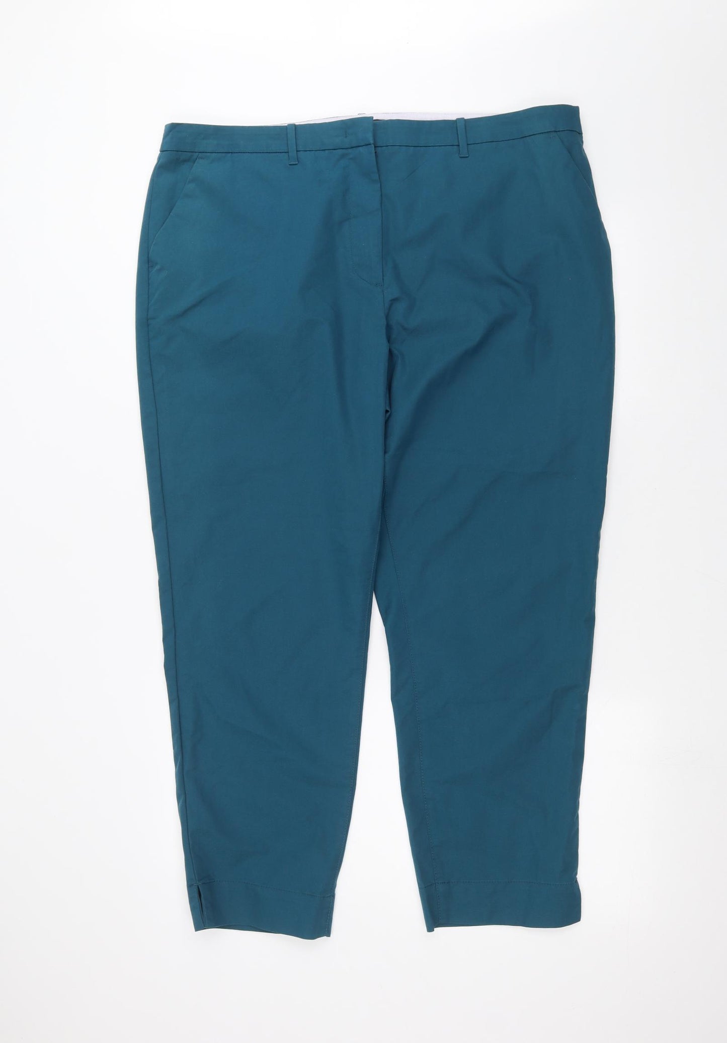 Marks and Spencer Womens Blue   Trousers  Size 20 L27 in
