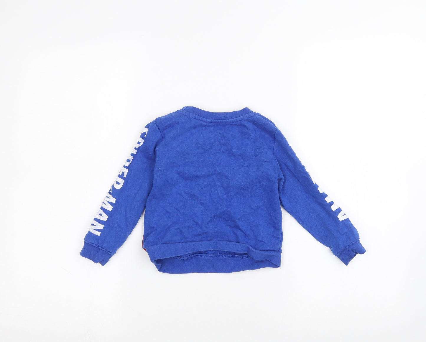 H&M Baby Blue   Pullover Jumper Size 18-24 Months  - Spider man