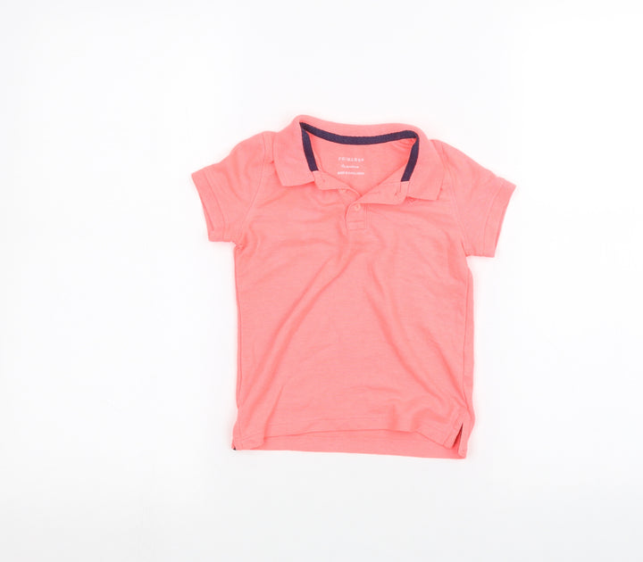 Primark Baby Orange   Basic Polo Size 18-24 Months