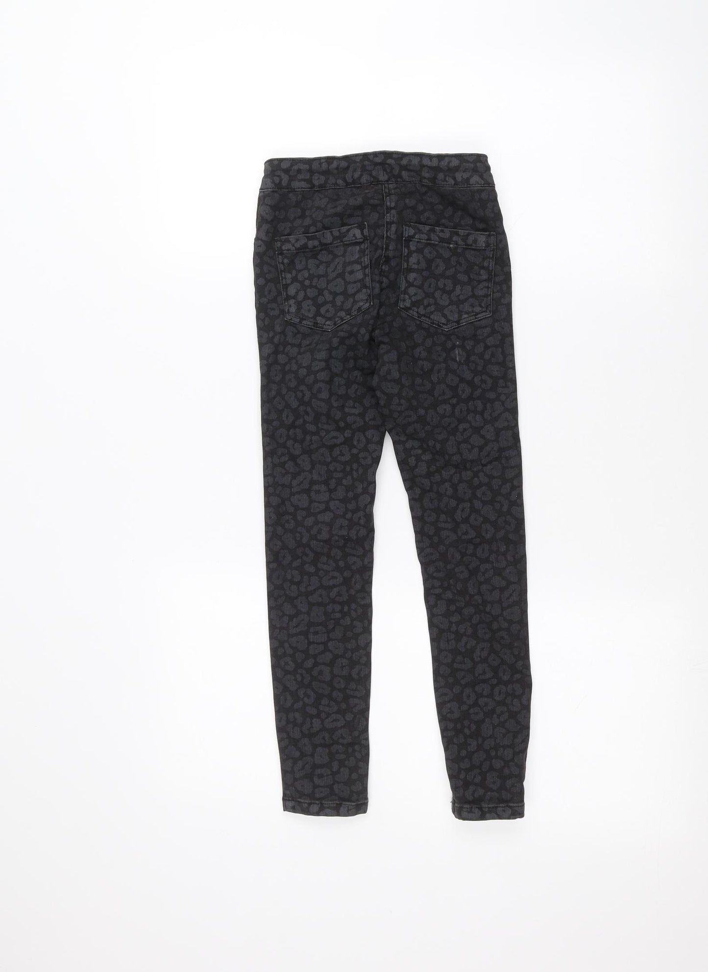 TU Girls Black   Straight Jeans Size 7 Years