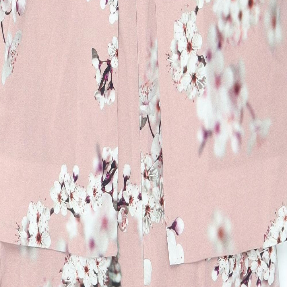 Phase Eight Womens Pink Floral  Bodycon  Size 10