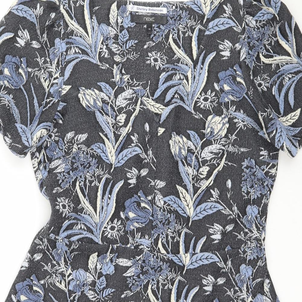 NEXT Womens Multicoloured Floral  Fit & Flare  Size 12