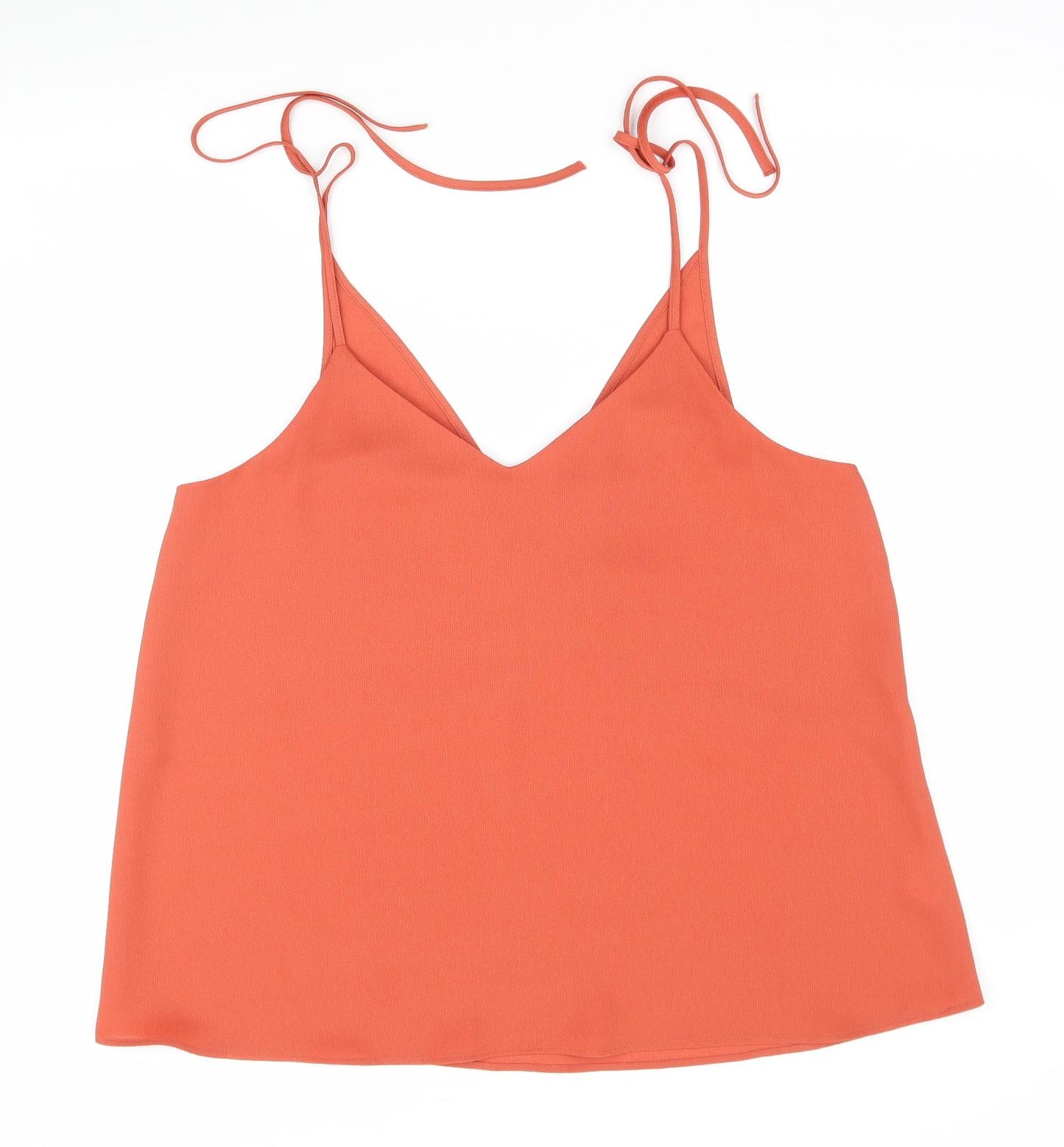 River Island Womens Orange   Camisole Blouse Size 14