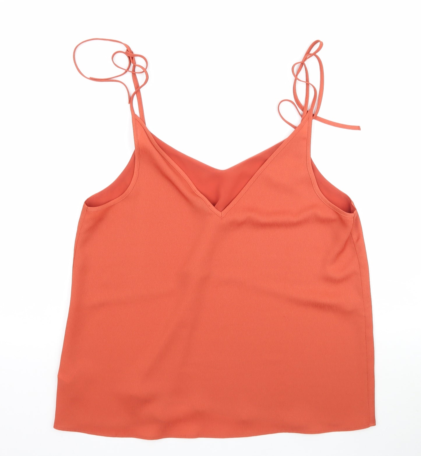 River Island Womens Orange   Camisole Blouse Size 14