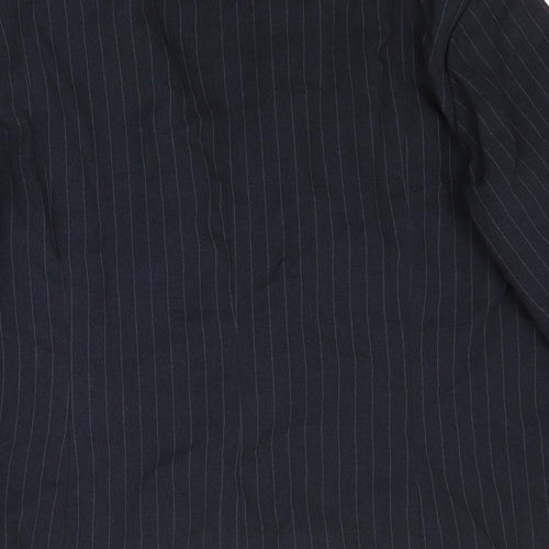 Papaya Womens Black Striped  Jacket Blazer Size 18