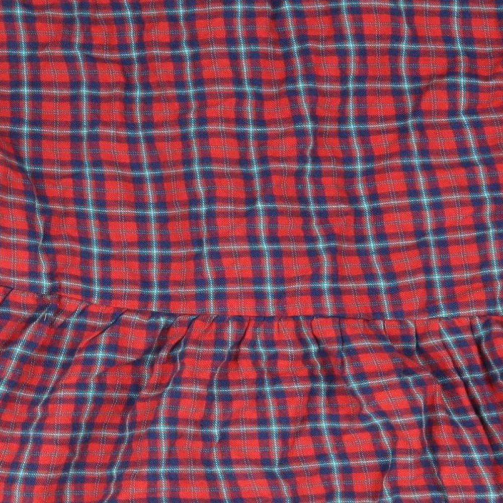 Zara kids Girls Multicoloured Plaid  Basic Button-Up Size 11-12 Years