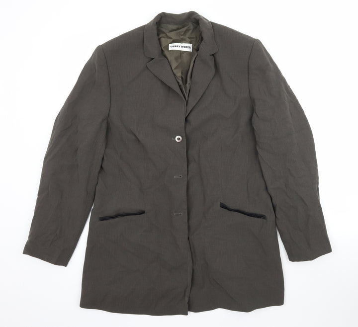 Gerry Weber Mens Green   Jacket Suit Jacket Size 42