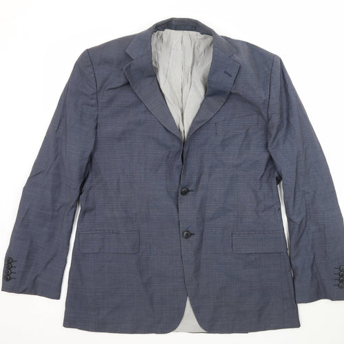 Marks and Spencer Mens Blue   Jacket Suit Jacket Size 42