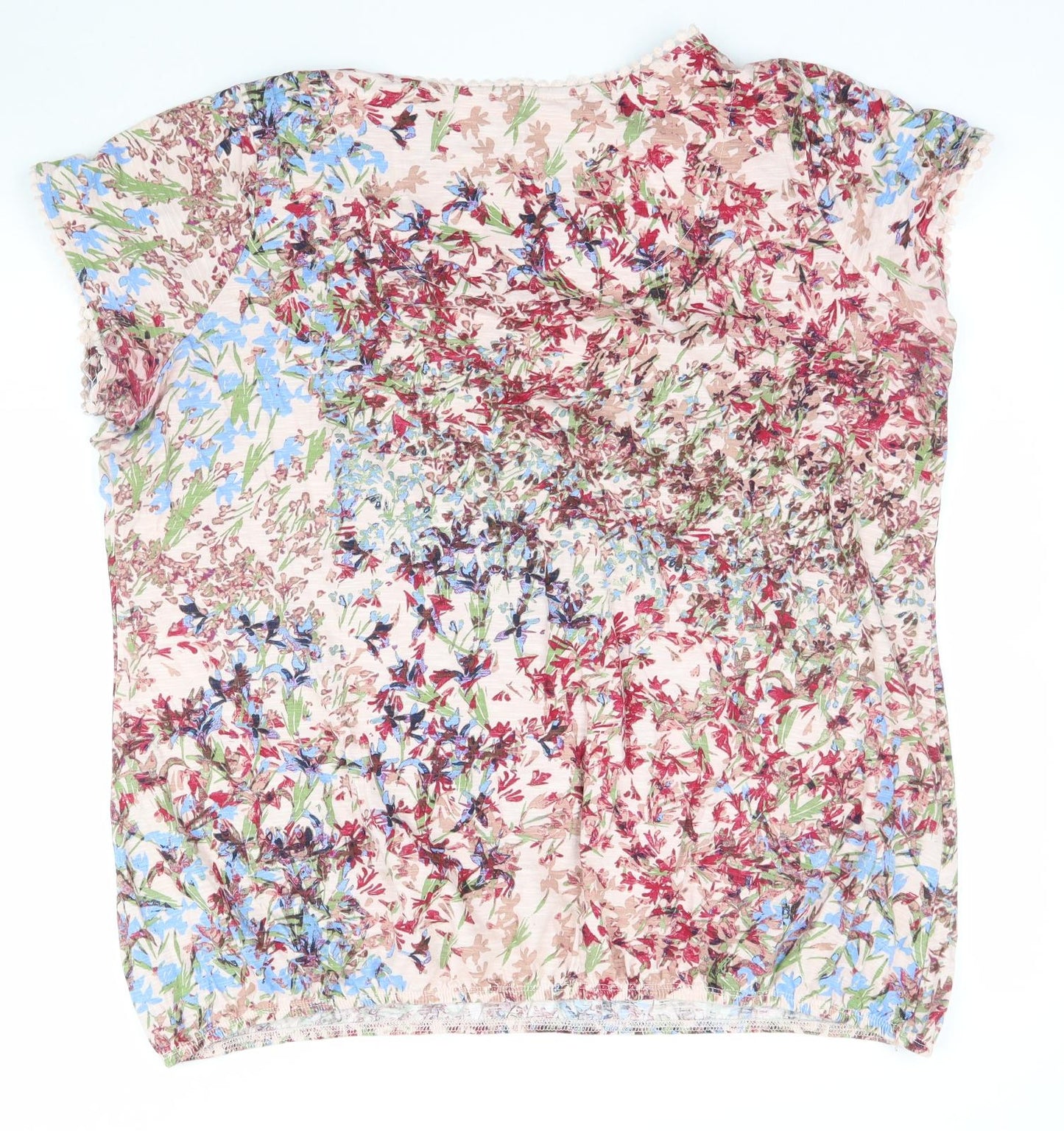 NEXT Womens Multicoloured Floral  Basic T-Shirt Size 20
