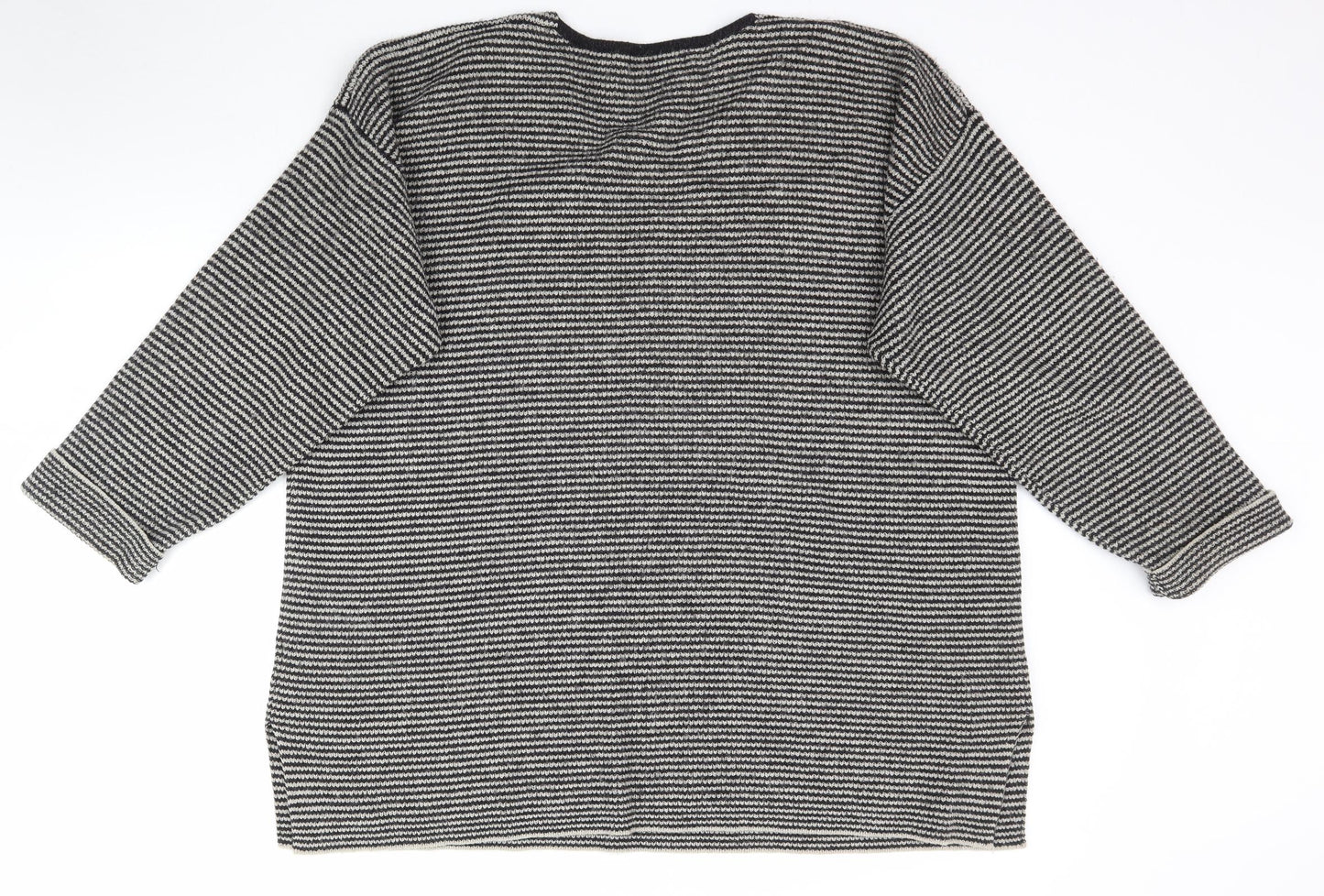 Wallis Womens Multicoloured Striped Knit Pullover Jumper Size 16