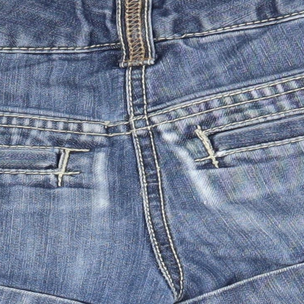 NEXT Girls Blue  Denim Hot Pants Shorts Size 3 Years