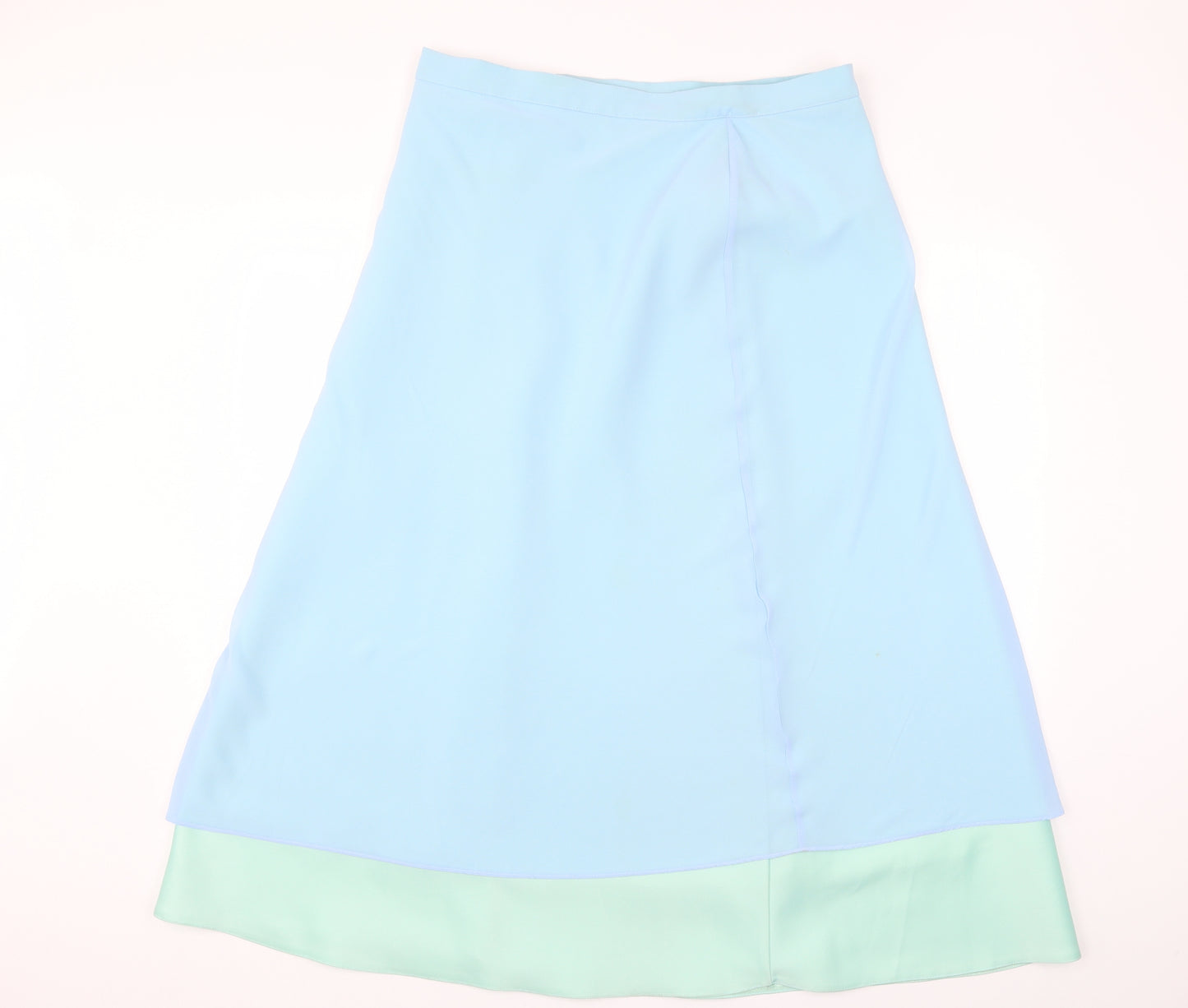 Preworn Womens Blue   A-Line Skirt Size 20