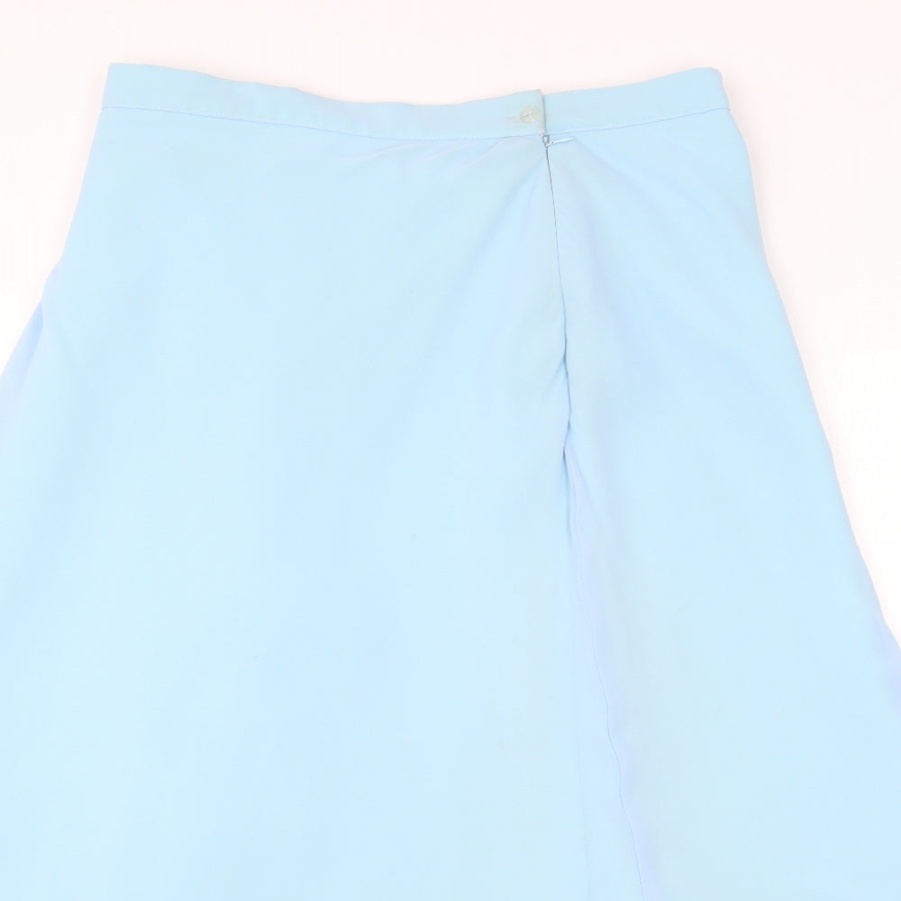 Preworn Womens Blue   A-Line Skirt Size 20