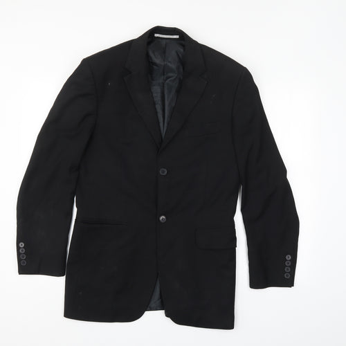 Ciro Mens Black   Jacket Suit Jacket