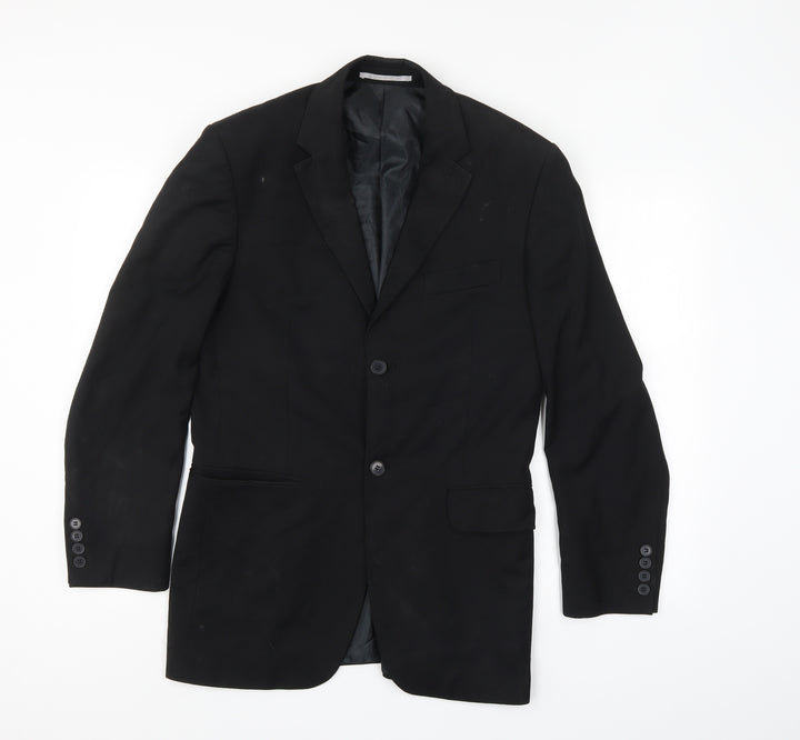 Ciro Mens Black   Jacket Suit Jacket