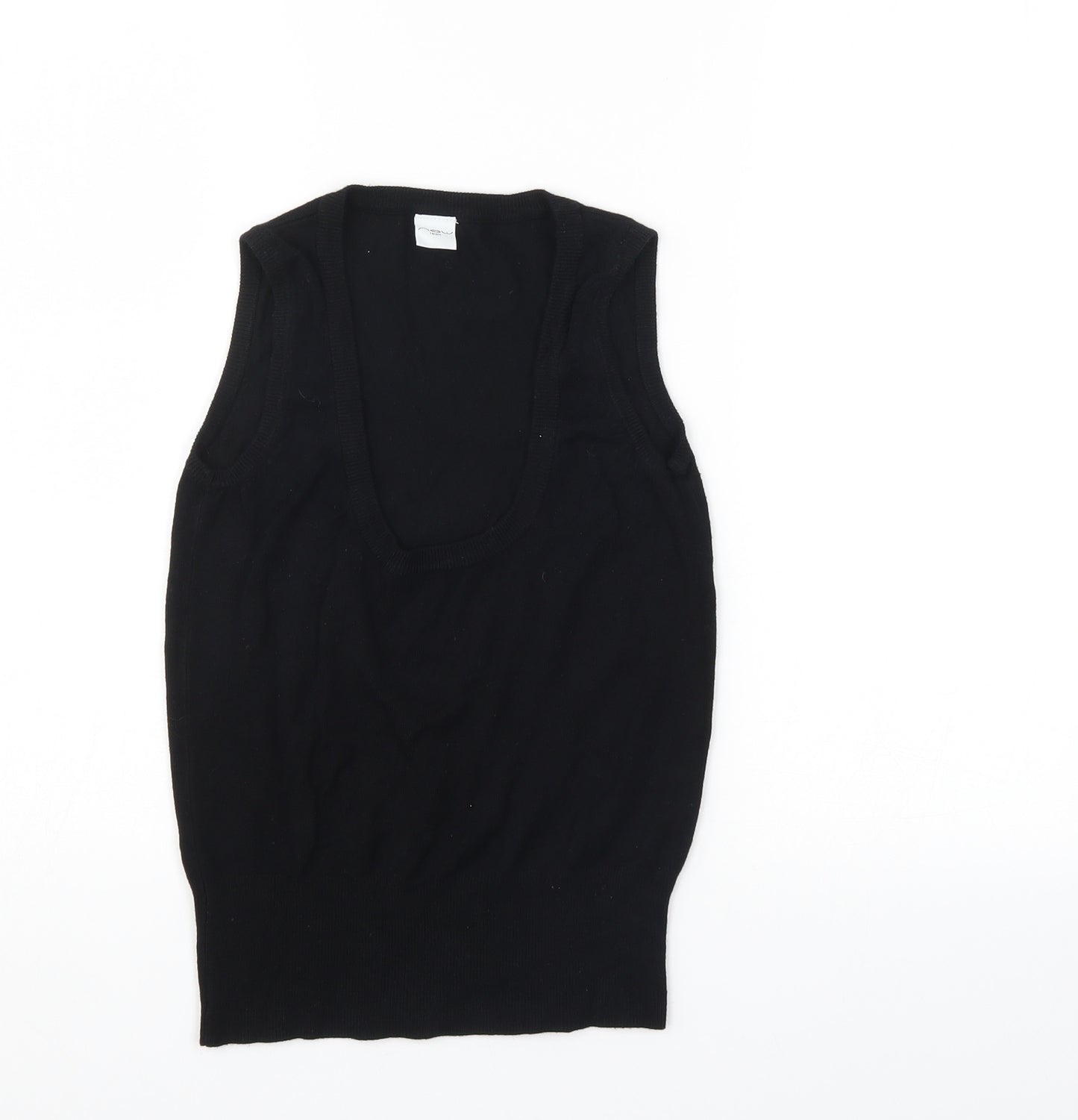 New Look Womens Black   Jersey Tank Size 10