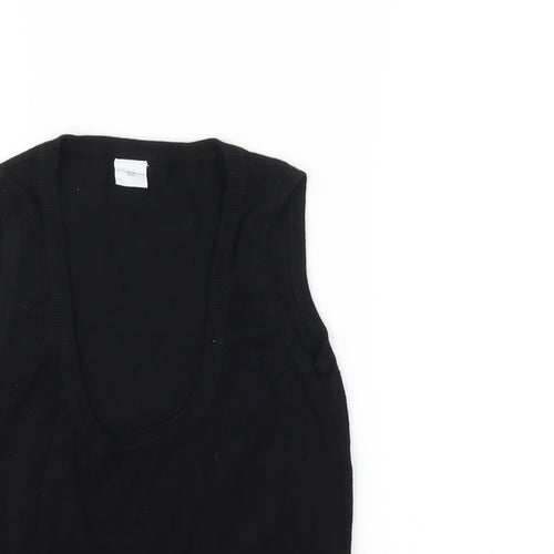 New Look Womens Black   Jersey Tank Size 10