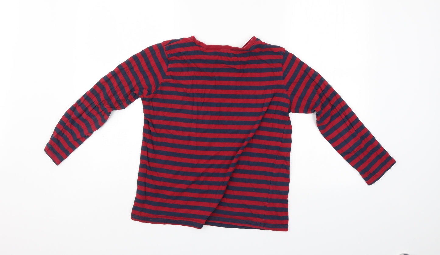 F&F Boys Multicoloured Striped  Pullover Jumper Size 12-13 Years