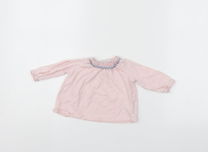 F&F Girls Pink   Pullover Jumper Size 3-6 Months