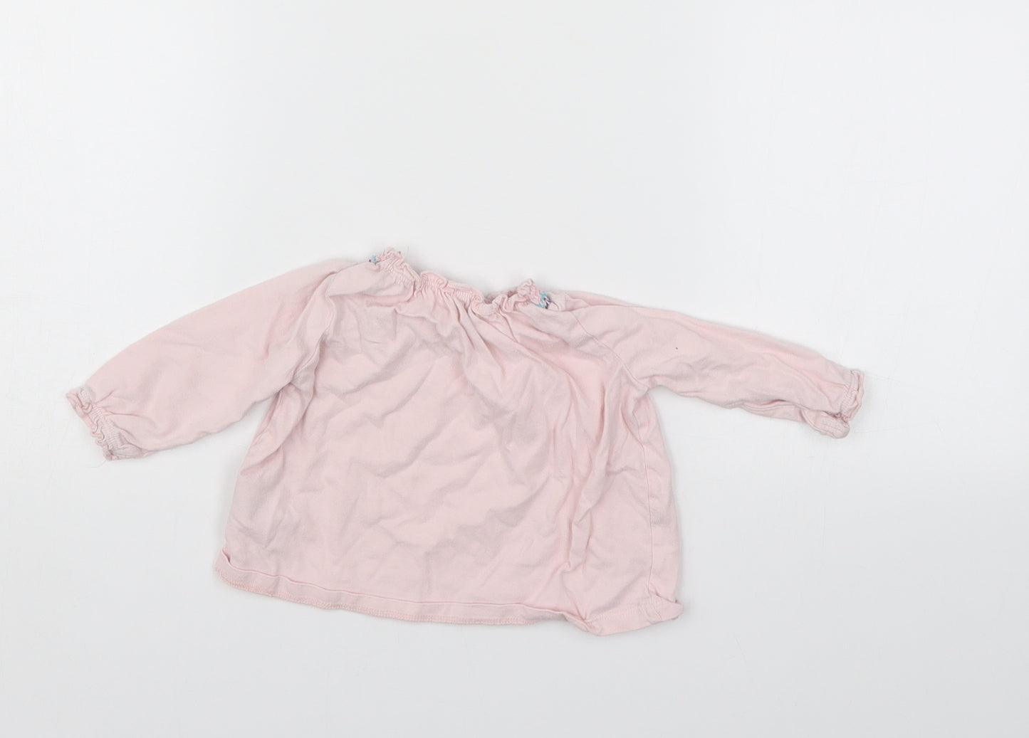 F&F Girls Pink   Pullover Jumper Size 3-6 Months