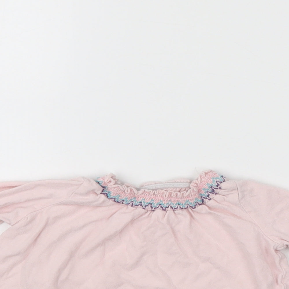 F&F Girls Pink   Pullover Jumper Size 3-6 Months