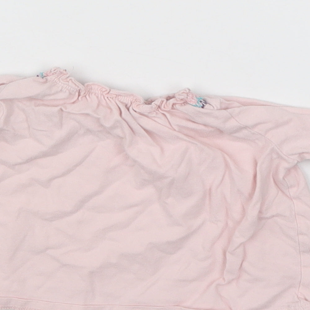 F&F Girls Pink   Pullover Jumper Size 3-6 Months