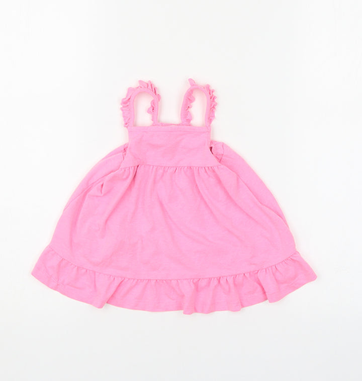 F&F Girls Pink A-Line Size 3-6 Months