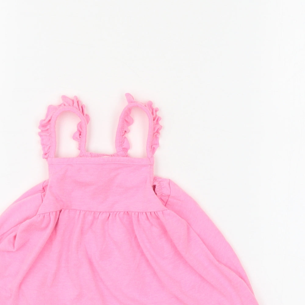 F&F Girls Pink   A-Line  Size 3-6 Months