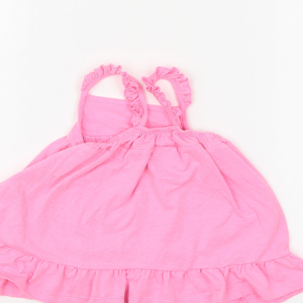 F&F Girls Pink   A-Line  Size 3-6 Months