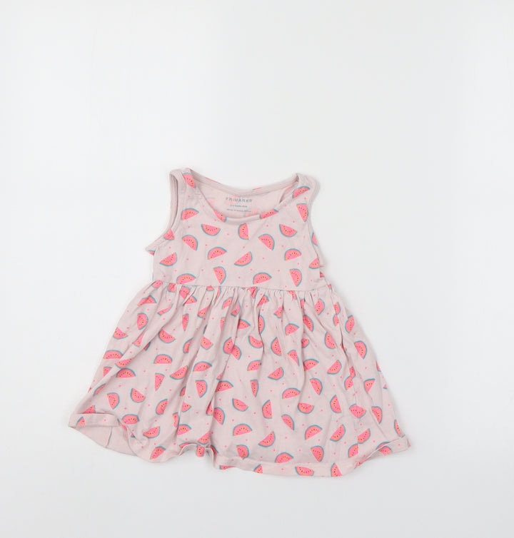 Primark Girls Pink A-Line Size 9-12 Months