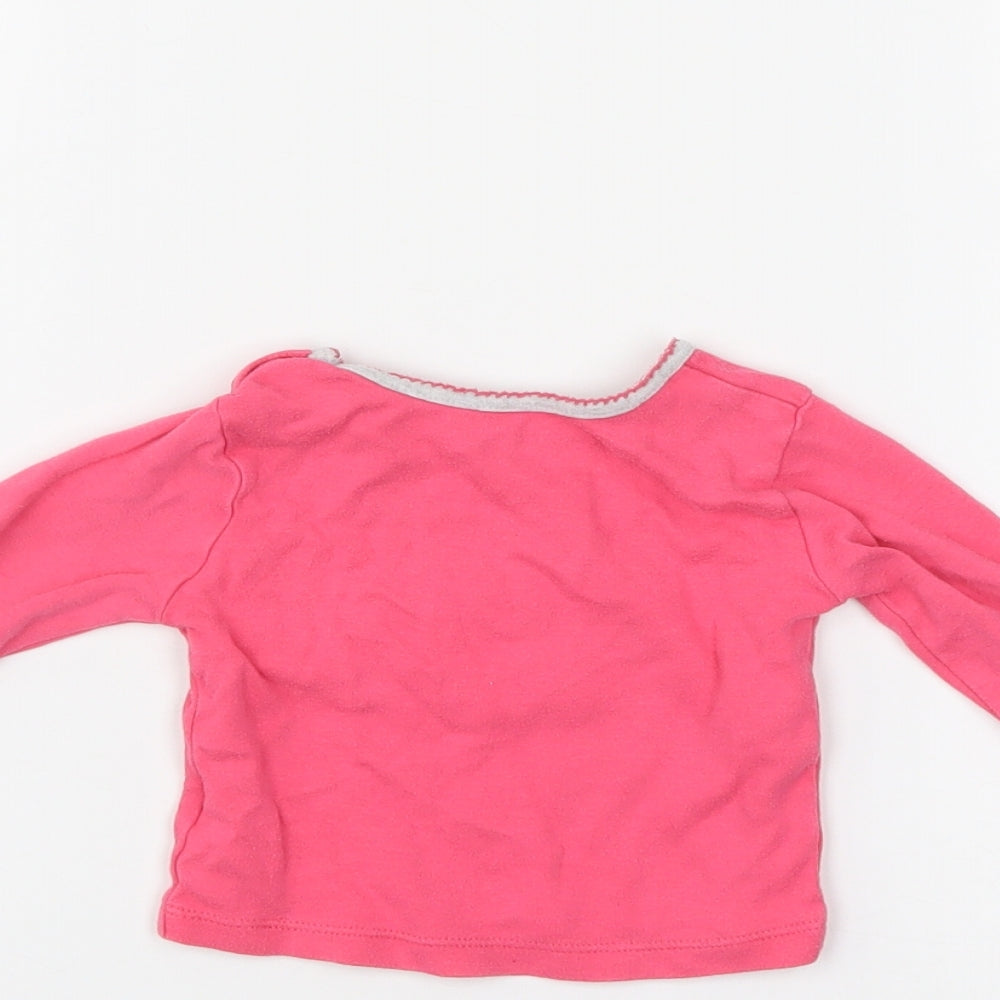 Primark Girls Pink   Pullover Jumper Size 0-3 Months