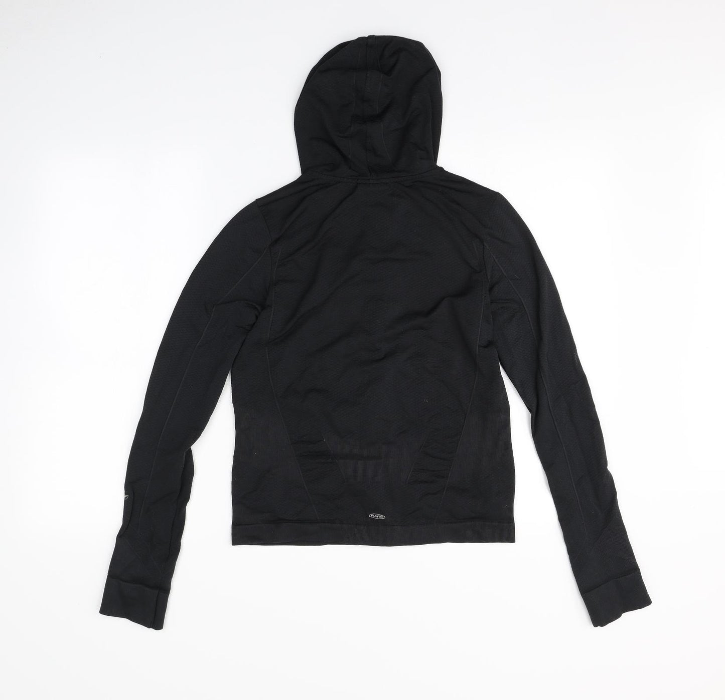 Reebok Womens Black   Full Zip Hoodie Size 14