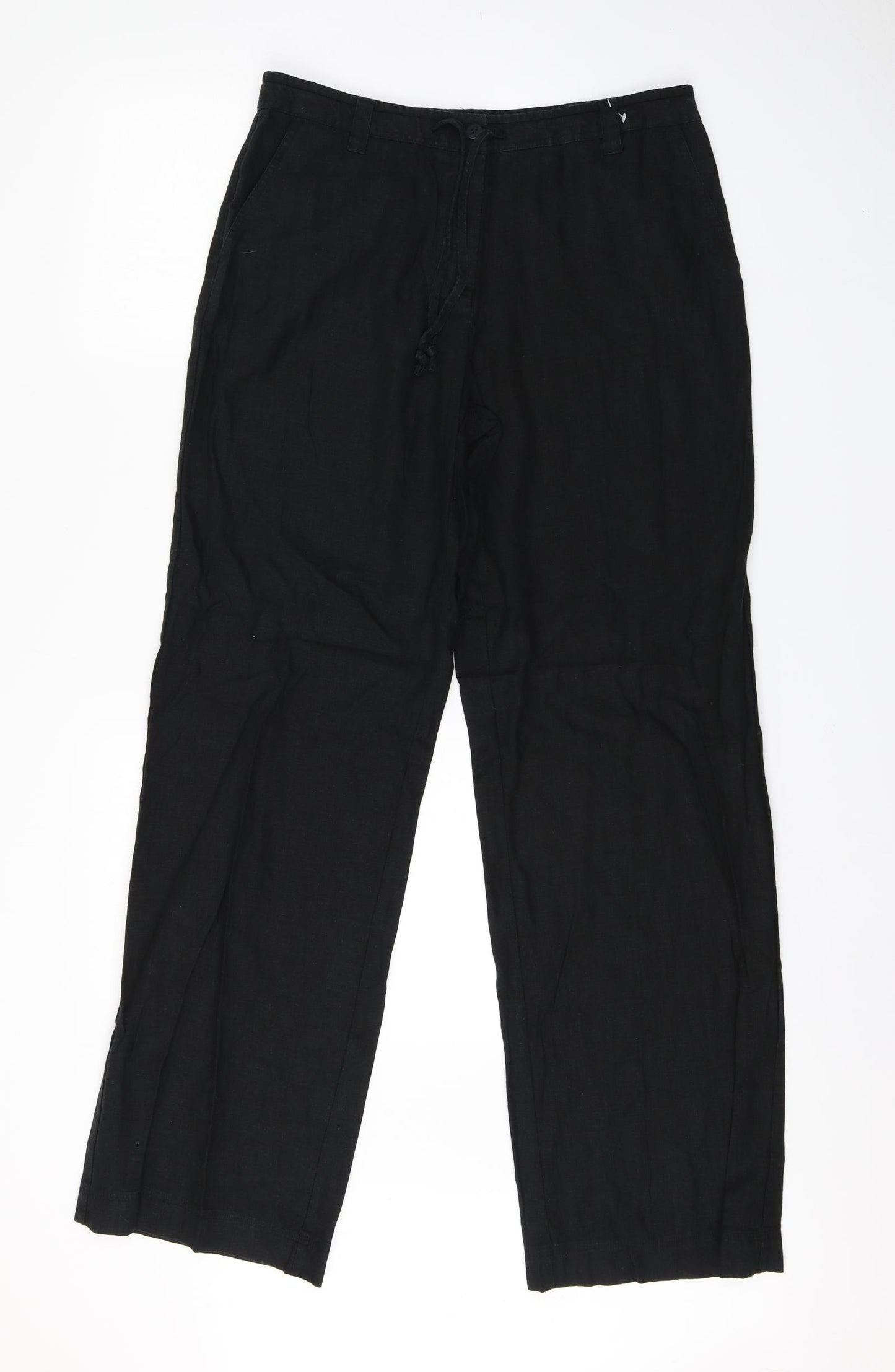 NEXT Womens Black   Trousers  Size 12 L30 in
