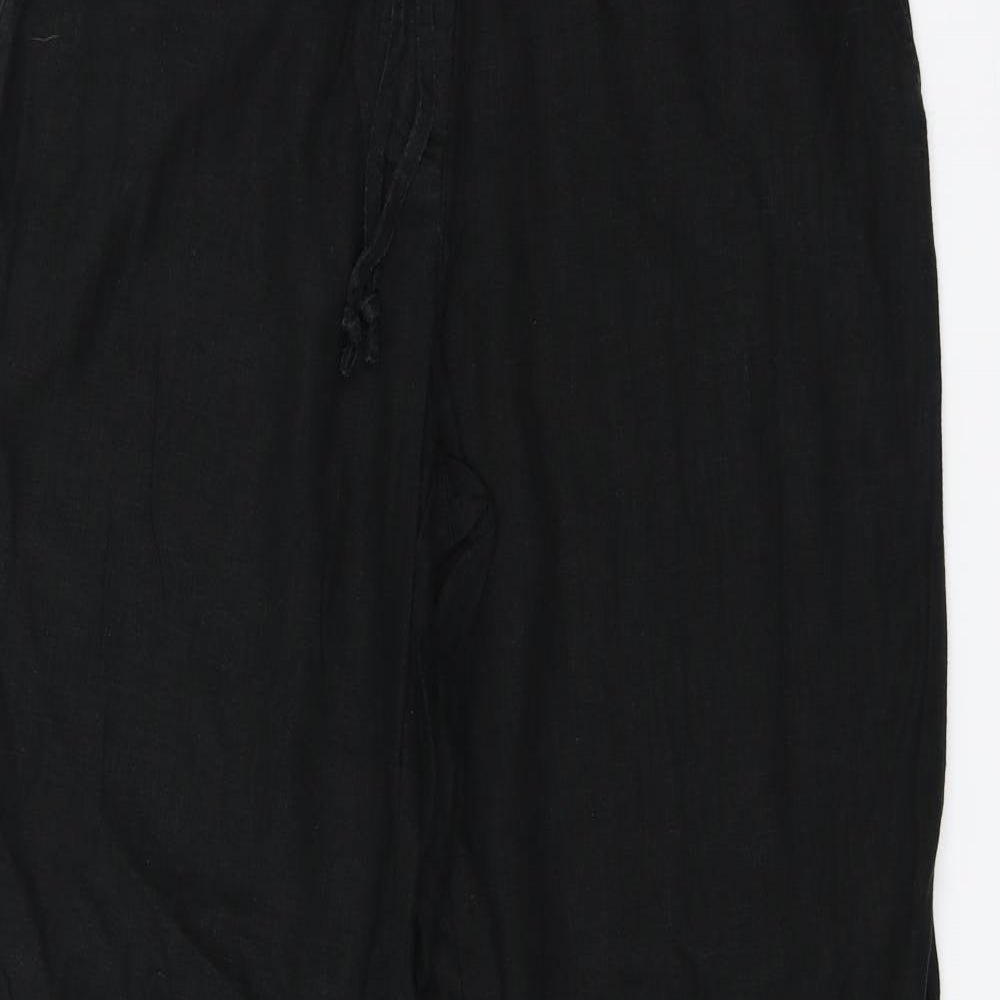 NEXT Womens Black   Trousers  Size 12 L30 in