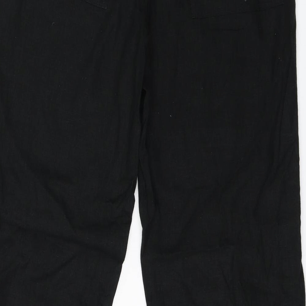 NEXT Womens Black   Trousers  Size 12 L30 in