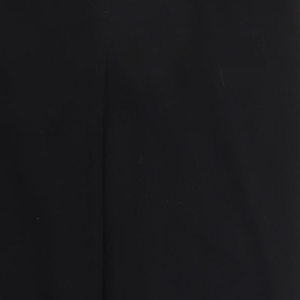 Marks and Spencer Womens Black   Trousers  Size 16 L29.5 in
