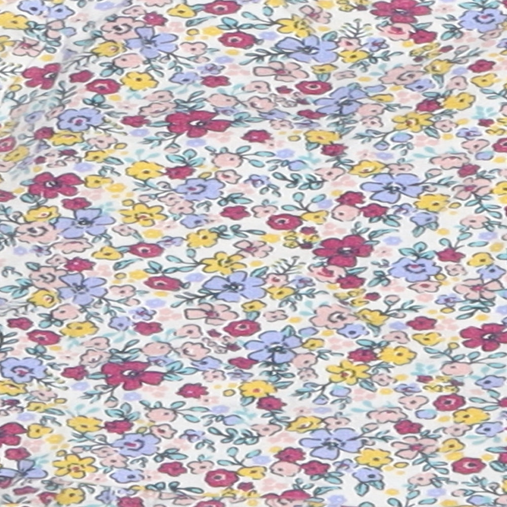 TU Girls Multicoloured Floral  Basic T-Shirt Size 9-12 Months