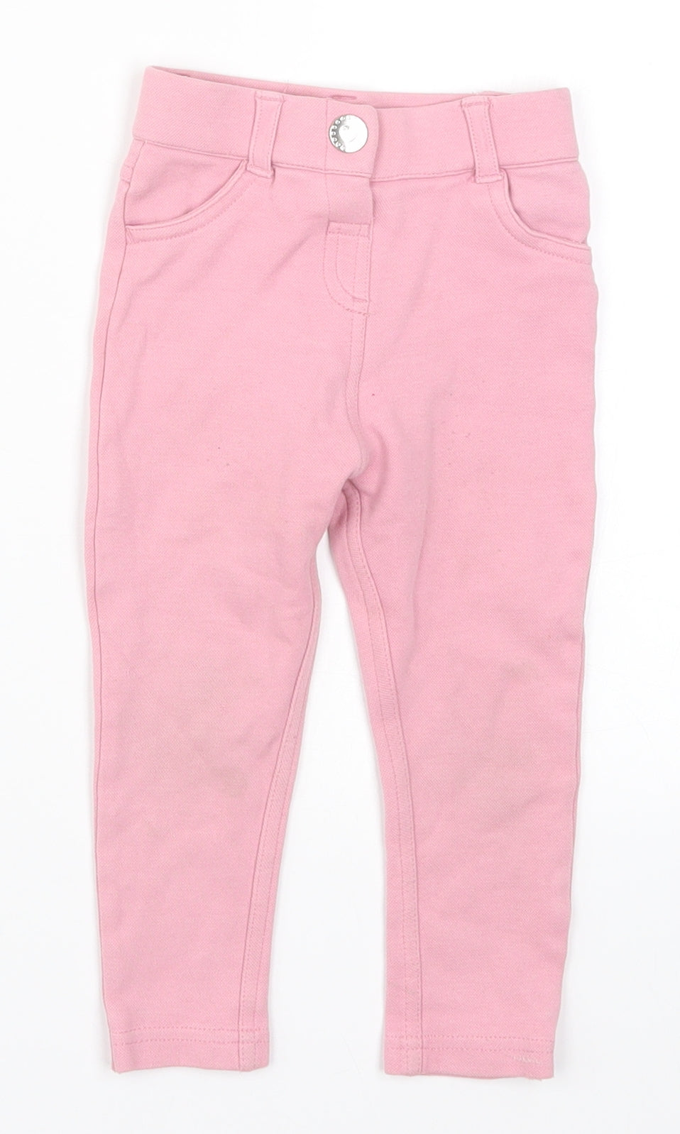 TU Girls Pink   Capri Jeans Size 18-24 Months